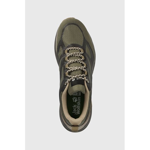 Jack Wolfskin buty Terraventure Texapore Low męskie kolor zielony Jack Wolfskin 41 ANSWEAR.com