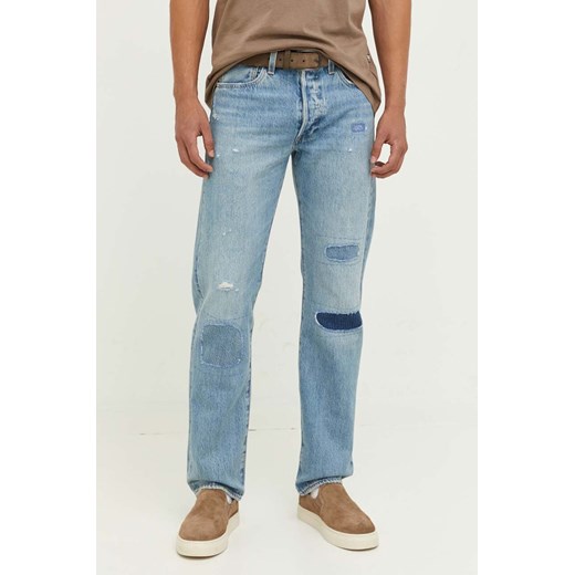 Levi&apos;s jeansy 501 męskie ze sklepu ANSWEAR.com w kategorii Jeansy męskie - zdjęcie 163407404