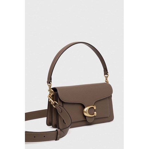 Coach torebka skórzana Tabby Shoulder Bag 26 Refresh kolor brązowy Coach ONE ANSWEAR.com