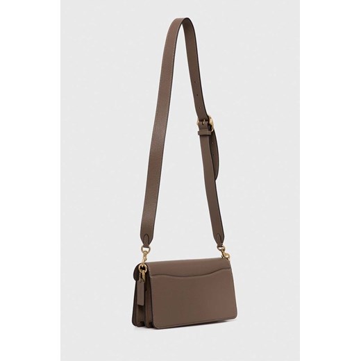 Coach torebka skórzana Tabby Shoulder Bag 26 Refresh kolor brązowy Coach ONE ANSWEAR.com