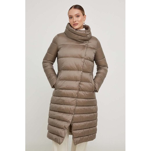 Answear Lab kurtka damska kolor beżowy zimowa ze sklepu ANSWEAR.com w kategorii Kurtki damskie - zdjęcie 163414520