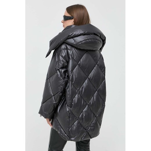 Liviana Conti kurtka puchowa damska kolor czarny zimowa oversize Liviana Conti 36 ANSWEAR.com