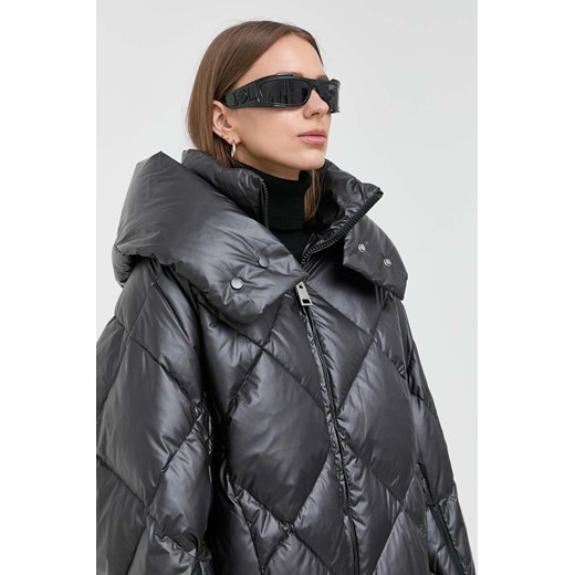 Liviana Conti kurtka puchowa damska kolor czarny zimowa oversize Liviana Conti 34 ANSWEAR.com