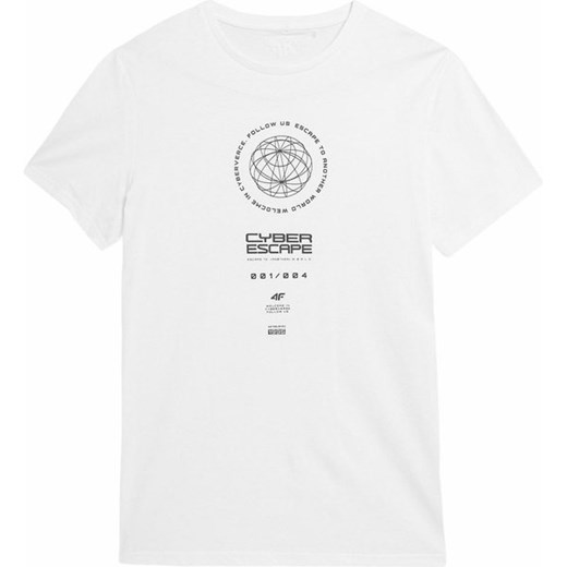Koszulka męska 4FAW23TTSHM0890 4F ze sklepu SPORT-SHOP.pl w kategorii T-shirty męskie - zdjęcie 163419693