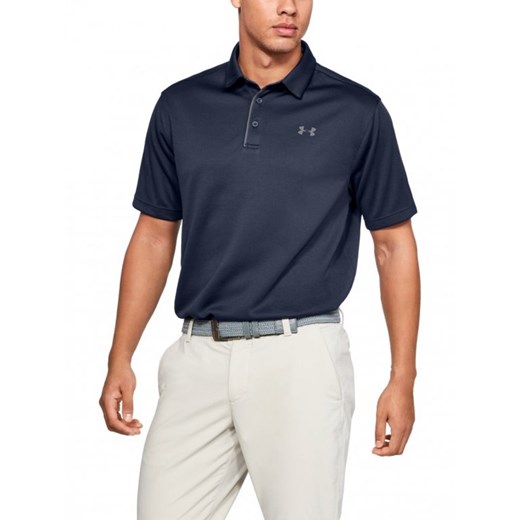 Męska koszulka do golfa UNDER ARMOUR Tech Polo ze sklepu Sportstylestory.com w kategorii T-shirty męskie - zdjęcie 163425314