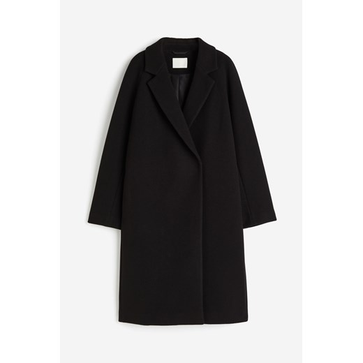 H & M - Dwurzędowy płaszcz - Czarny H & M S H&M