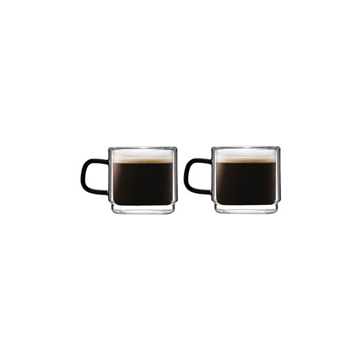 Vialli Design zestaw filiżanek do espresso Carbon 80 ml (2-pack) ze sklepu ANSWEAR.com w kategorii Filiżanki - zdjęcie 163428444