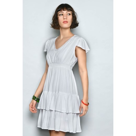 H.H.G. Sukienka w kolorze białym L wyprzedaż Limango Polska