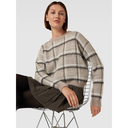 Sweter z dzianiny z dodatkiem moheru model ‘PANAREA’ M Peek&Cloppenburg 