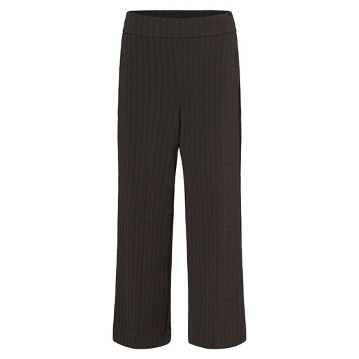 Opus Spodnie Kobiety czarny wzorzysty ze sklepu vangraaf w kategorii Spodnie damskie - zdjęcie 163453501