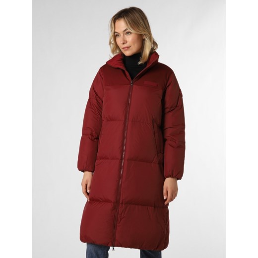 Tommy Hilfiger Damski płaszcz pikowany Kobiety bordowy jednolity ze sklepu vangraaf w kategorii Płaszcze damskie - zdjęcie 163453561