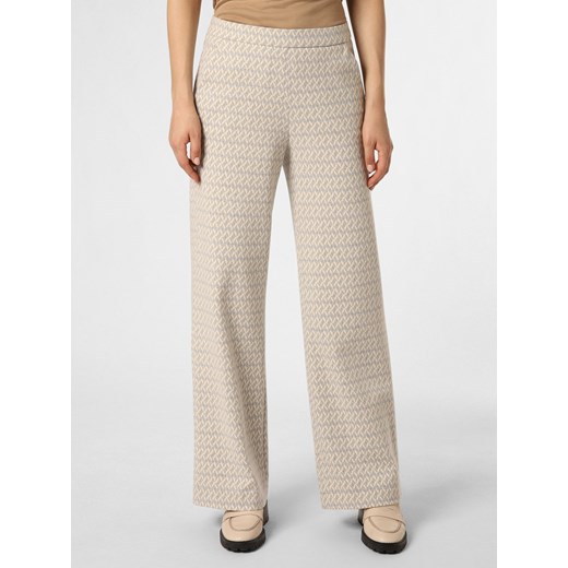 RAFFAELLO ROSSI Spodnie Kobiety beżowy jednolity ze sklepu vangraaf w kategorii Spodnie damskie - zdjęcie 163453590