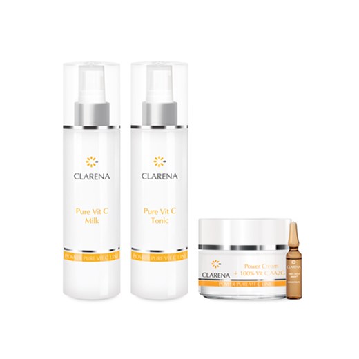 Kosmetyki z witaminą C w zestawie Clarena e-clarena.eu