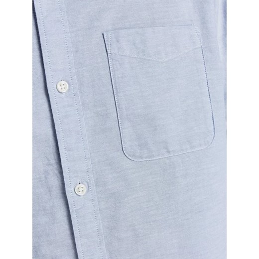 Koszula męska Jack & Jones casualowa z kołnierzykiem button down na wiosnę