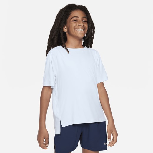 T-shirt chłopięce niebieski Nike 