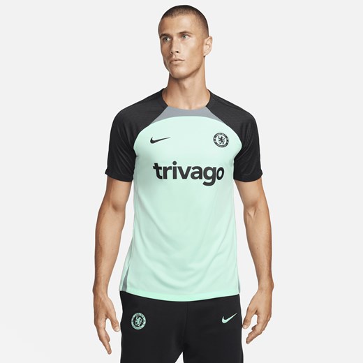 Męska dzianinowa koszulka piłkarska z krótkim rękawem Nike Dri-FIT Chelsea F.C. Nike 3XL Nike poland