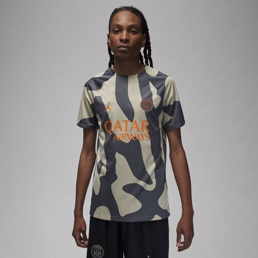 Męska przedmeczowa koszulka piłkarska z krótkim rękawem Jordan Dri-FIT Paris Jordan XL Nike poland