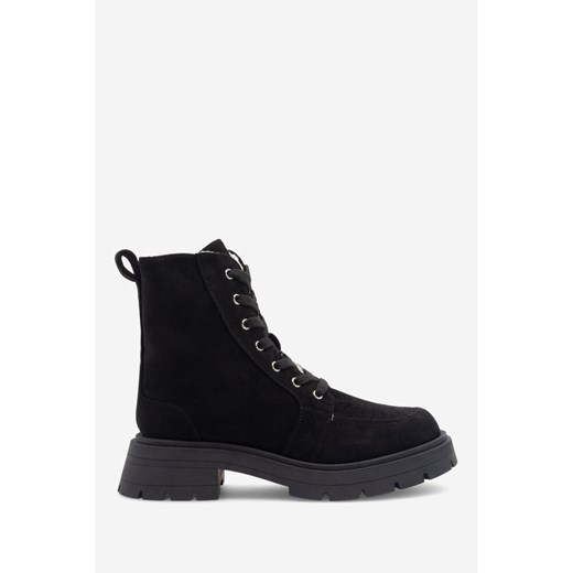 Workery damskie Jenny Fairy na płaskiej podeszwie czarne 