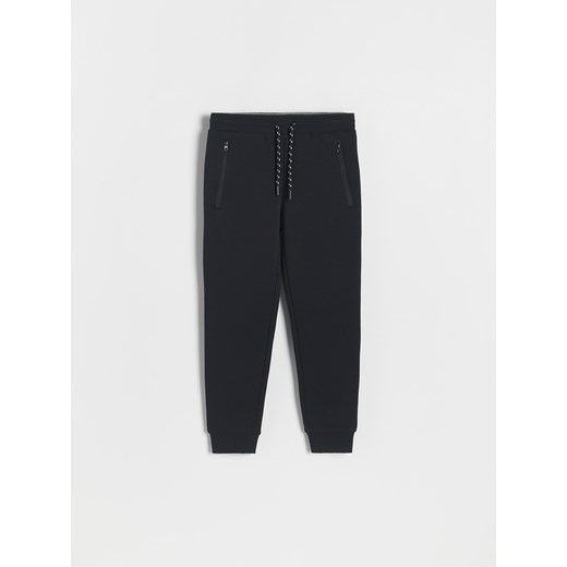 Reserved - Dresowe spodnie jogger - czarny ze sklepu Reserved w kategorii Spodnie chłopięce - zdjęcie 163469813