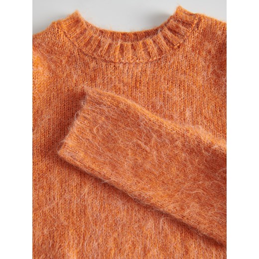 Sweter damski pomarańczowa Reserved casual 