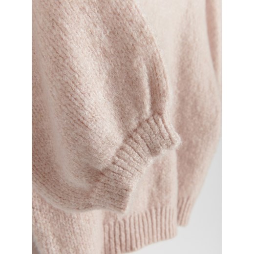 Reserved - Sweter z krótkim rękawem - różowy Reserved S Reserved