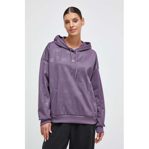 Bluza damska fioletowa Adidas