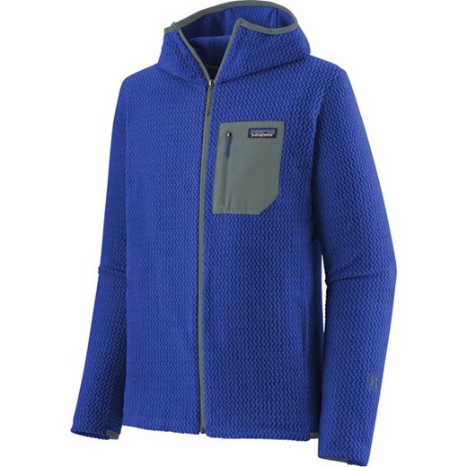 Polar męski R1 Air Full-Zip Hoody Patagonia ze sklepu SPORT-SHOP.pl w kategorii Bluzy męskie - zdjęcie 163504332