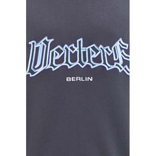 Vertere Berlin t-shirt bawełniany kolor szary wzorzysty Vertere Berlin M ANSWEAR.com