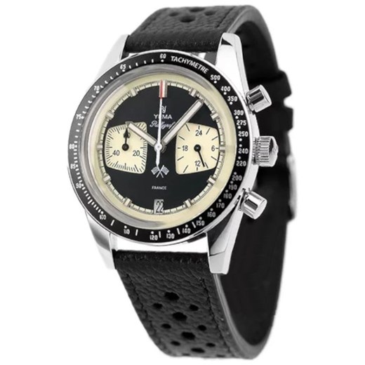 ZEGAREK YEMA RALLYGRAF QUARTZ REVERSE PANDA UYM/053 Yema W.KRUK