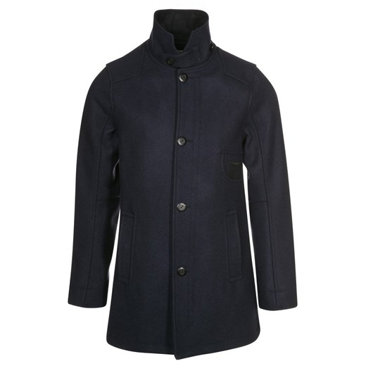 GStar RAW RADAR GARBER Płaszcz wełniany /Płaszcz klasyczny mazarine blue zalando czarny