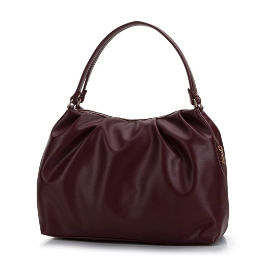 Shopper bag czerwona WITTCHEN duża elegancka matowa 