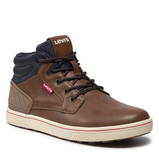 Sneakersy Levi's® VPOR0051S Cognac 0241 39 eobuwie.pl
