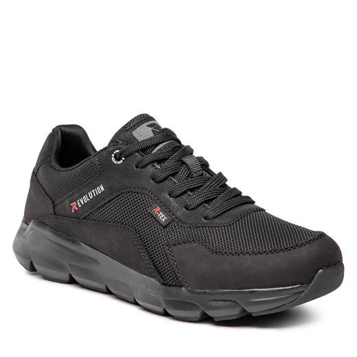 Sneakersy Rieker 07807-00 Schwarz Rieker 44 eobuwie.pl