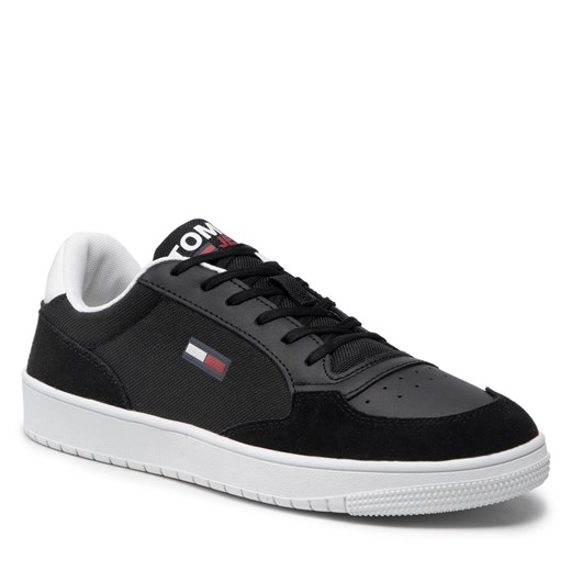 Sneakersy Tommy Jeans City Textile Cupsole EM0EM00963 Black BDS Tommy Jeans 44 eobuwie.pl