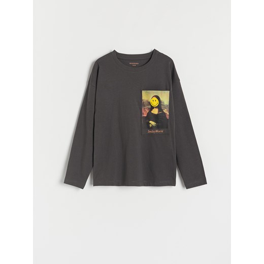 T-shirt chłopięce Reserved z długim rękawem 