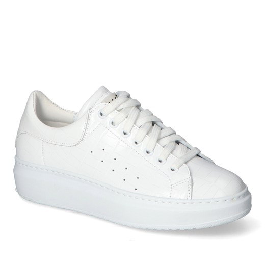 Sneakersy Nessi 19527 Biały coco lico ze sklepu Arturo-obuwie w kategorii Trampki damskie - zdjęcie 163542153