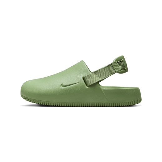 Klapki damskie Nike zielone na lato casual 