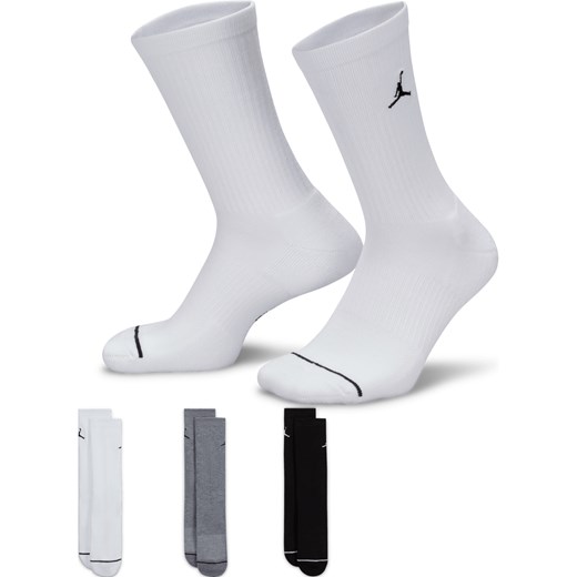 Klasyczne skarpety Jordan Everyday (3 pary) - Wielokolorowe ze sklepu Nike poland w kategorii Skarpetki męskie - zdjęcie 163547943