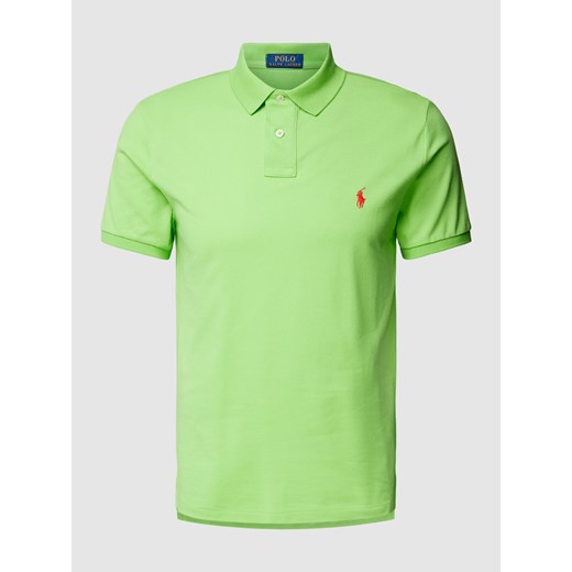 Koszulka polo z wyhaftowanym logo model ‘BASIC’ Polo Ralph Lauren XS Peek&Cloppenburg 