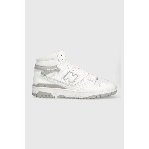 New Balance sneakersy skórzane BB650RVW kolor biały ze sklepu PRM w kategorii Buty sportowe damskie - zdjęcie 163571684