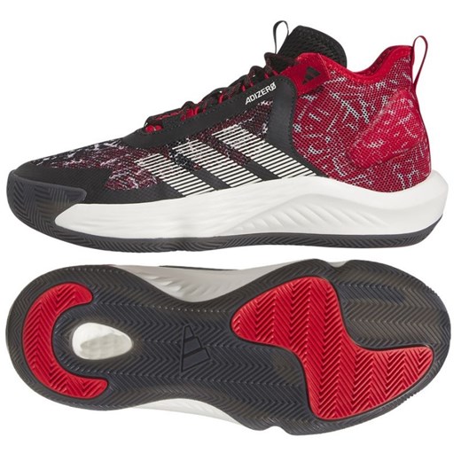 Buty do koszykówki adidas Adizero Select IF2164 czerwone ze sklepu ButyModne.pl w kategorii Buty sportowe męskie - zdjęcie 163577422
