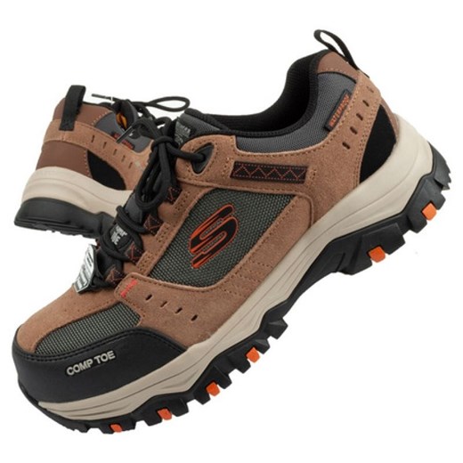 Buty Skechers Sb Sra Wr M 77183EC Brbk brązowe Skechers 47,5 ButyModne.pl