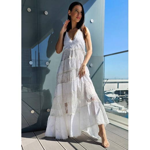 22S636 Romantic Bohemian Sukienka Angel Boho World L Ligari wyprzedaż