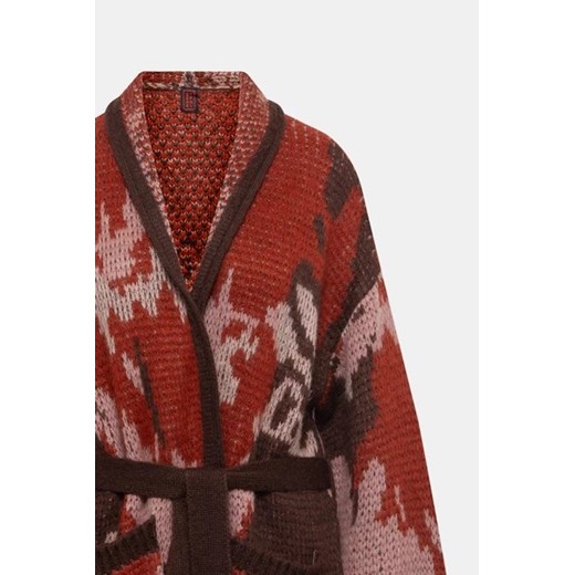 STEFANEL Kardigan z moherem - Wielokolorowy - Kobieta - M (M) Stefanel XS(XS) promocja Halfprice