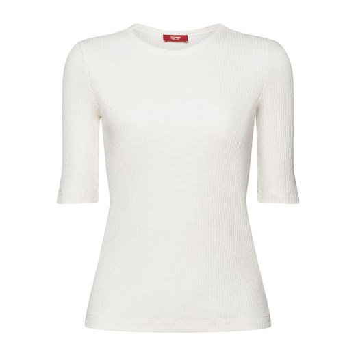 ESPRIT Koszulka w kolorze białym Esprit L Limango Polska promocja