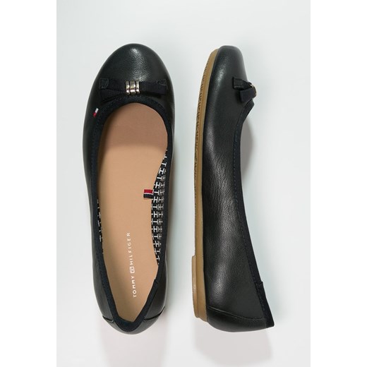 Tommy Hilfiger CAMILLA Baleriny midnight zalando brazowy materiałowe