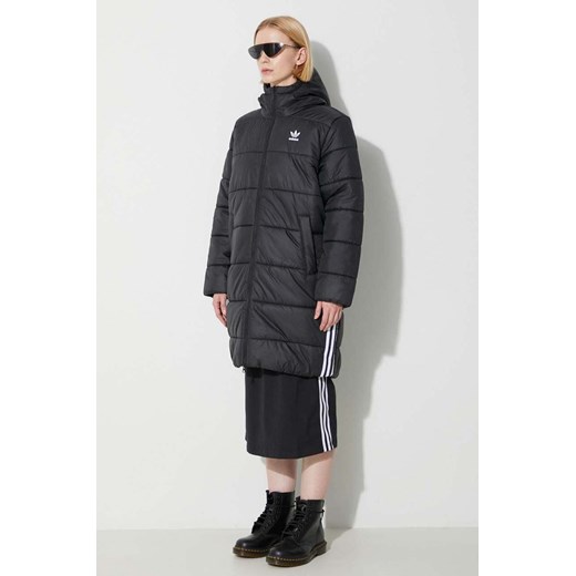 adidas Originals kurtka damska kolor czarny zimowa S okazja PRM