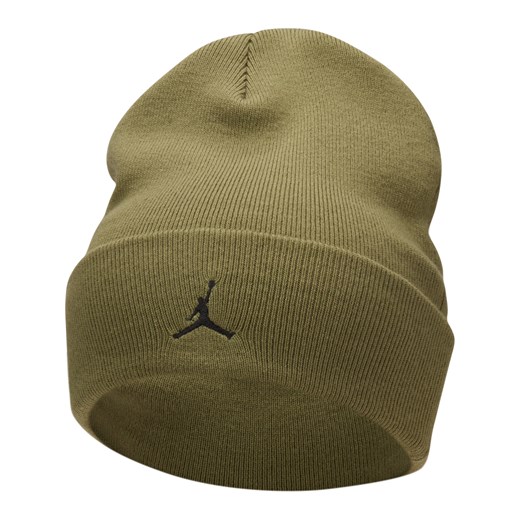 Czapka Jordan Peak Essential - Zieleń ze sklepu Nike poland w kategorii Czapki zimowe męskie - zdjęcie 163602772