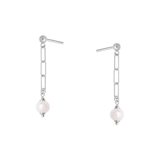 Kolczyki srebrne z perłami - Pearls ze sklepu YES.pl w kategorii Kolczyki - zdjęcie 163622310