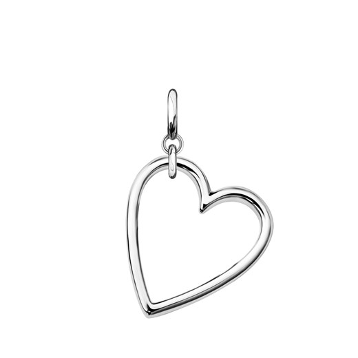 Zawieszka srebra charms - serce - Love Story ze sklepu YES.pl w kategorii Zawieszki - zdjęcie 163622990